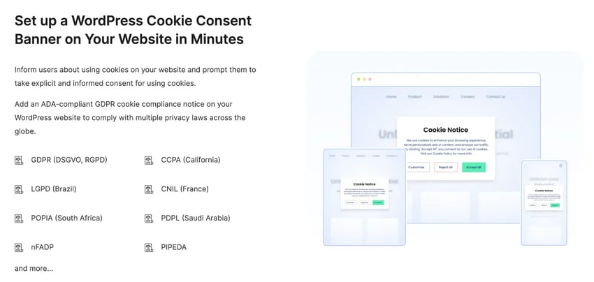 Set-up-WordPress-Cookie-Consent-Banner-on-Website